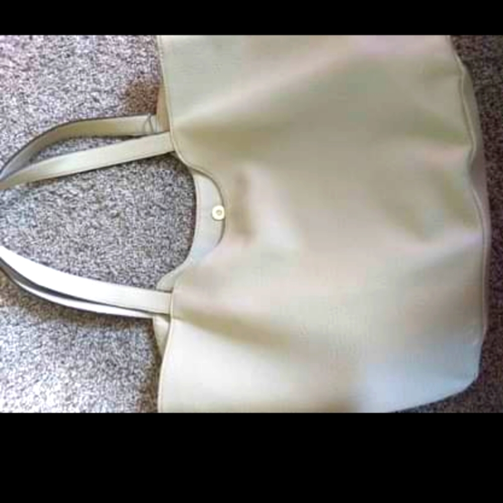 3/$45 nude vegan leather hobo bag, great condition